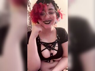 Large Titty Emo Domina Belittles Your Petite Dick