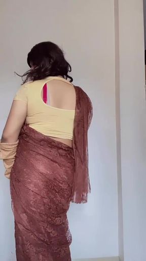 Mona Bottom Crossdresser Saree