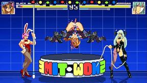 Morrigan vs Dark Magician Girl Hentai Mugen
