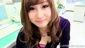 Seductive Kinky Japan Chick Shows Panties Seductively On Cam