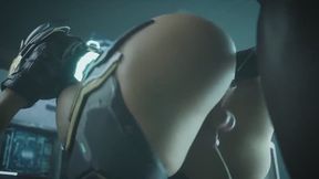 Thick Futa anal fucking