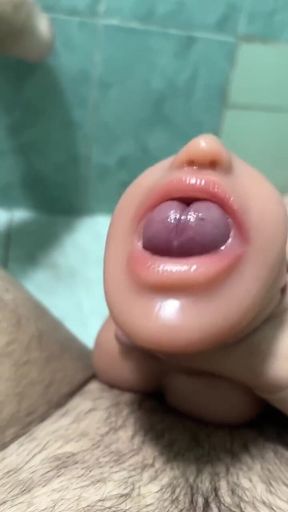 Using My Toy in My Bathroom Do You Want to See Me Finish?