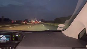 les defis du mardi, je me fais baiser sur une aire d autoroute et j en prend ...