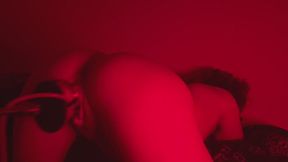 FTM fuck machine doggy style