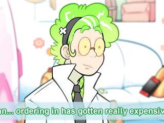 His alien roomie can transform into a stacked honey?! Gummy and The Doctor, Movie scene 4 (Web Series)
