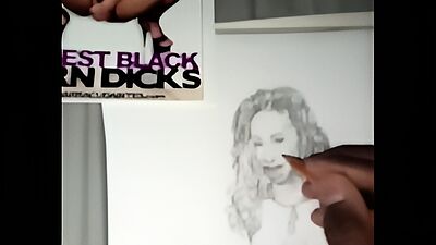 Myself as an African American returning to see who remembers me as an amateur fine artist and sketching things that remind a person of big black dicks while celebrating Black History Month 3
