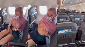 m exhibant dans l avion