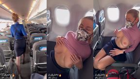 m exhibant dans l avion