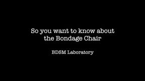 So You Want To Know About the Bondage Chair