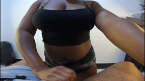 with this ebony cumslut her content will drain your cock of cum omfg she fucking use it as her facial care - jhodez1