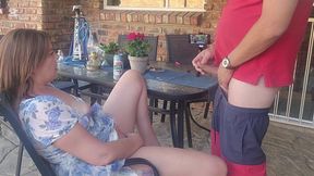 Outdoor Mutual Masturbation with My Friends Wife
