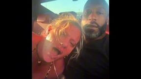what s better than being a passenger princess? giving backseat blowjobs...that s what!!