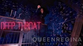 Deep throat my heel