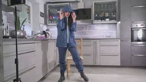 Miss Amira Blue AGU Rainsuite