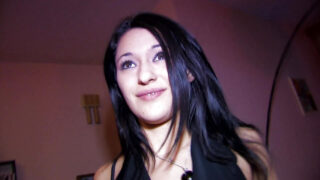 Hot anal trekant for sød fransk teenager Lisa Spice med sjusket blowjob