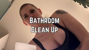 Bathroom Clean Up 4k HD