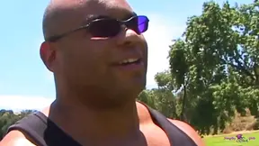 A Readhead Teen Is Randomly Picked up to Show Her Cock Riding Skills Around BBC