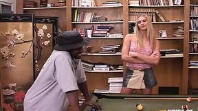 Hot wife takes rough black shafts when man is gone
