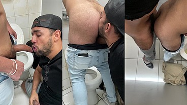 Sexo com desconhecido no banheiro sujo do Museo sem camisinha.