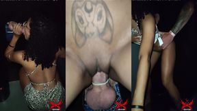fadinha puta chupando no glory hole