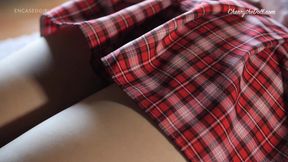 College Uniform Bed Bondage