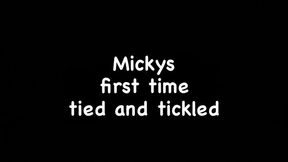 Mickys first time tickled Part 1