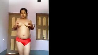 Indian Beauty Strips Down in Homemade Video