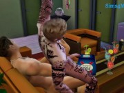 Twink's first sex party - SIMS 4