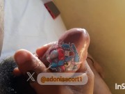 the dark knight creamy handjob