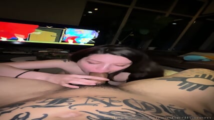 PAWG give best blowjob