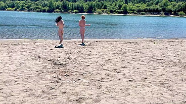 Piss Party and Fucking on the Beach with TS Sheri Allwood