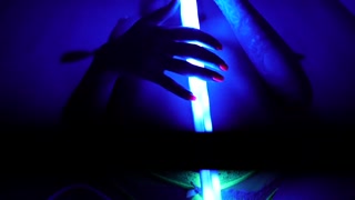 Sometihing more artistic sexy psycho in blue... Michaela Isizzu