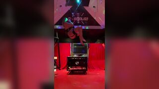 My first suspension experience - licked, pounded, and slapped by my demon Master