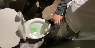 Messing Around in the Club, Public Peeing and BJ, and Morning Sex!