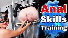 Anal Skills Training Femdom Slave Stretching