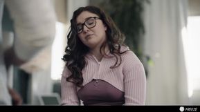 Frozen Step Daddy FREEZES Spoiled Stepdaughter into Cumming Endlessly