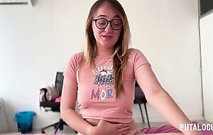 Putalocura - teen tetona rubia emejota charla y folla muy duro con torbe