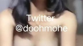 Brunette BBW gets double penetrated in a steamy Indonesian threesome