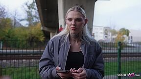 Blond Fitness Model Teen 18+ Lexi Star Pick Up For Premier Porn Casting