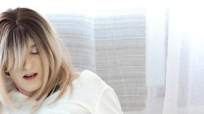gente anal for a cute blonde transgirl