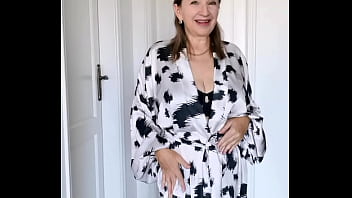 Busty stepmom seduces you. Are you ready?