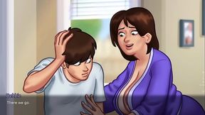 Busty Stepmom Loves Show Him Her Huge Breast - Summertime Saga New Version By Kompas Productions
