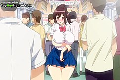 Hentai Busty Teens In Uniform Getting Fucked In Public