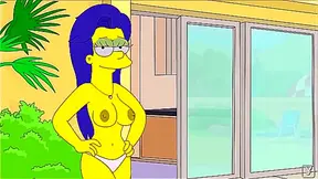 Marge Takes On Playboy Challenge in Steamy Simpsons Fantasy