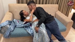 After marriage, the husband spent the first night with his wife and had sex with her.