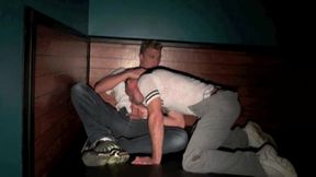 sexy twink fucked by kameron frost in a sauna