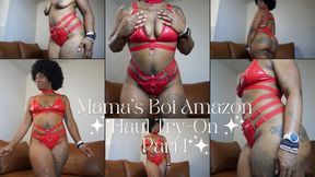 Mama's Boi Amazon Haul Try On Part 1