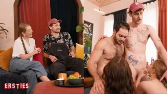 Married Couple Films Erotic Swap with Another Pair in Steamy Group Session