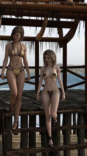 A Life Worth Living: Erotic Photoshoot on the Beach - Episode 46