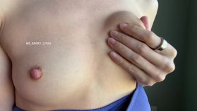 Close up Perfect Tits & Nipples